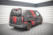 Peugeot Partner Mk3 2018+ Bakre Splitter (Med Splitters) V.1 Maxton Design